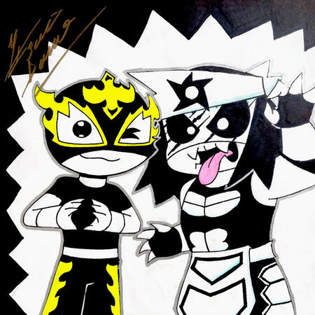 LUCHA BROTHERS (rey fenix)